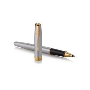 Parker Sonnet Stainless Steel & Gold Rollerball Pen